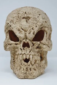 Light Up Skull - Realistic Prop with Alternating Lights 7.5 Inches Tall Battery - Picture 1 of 3
