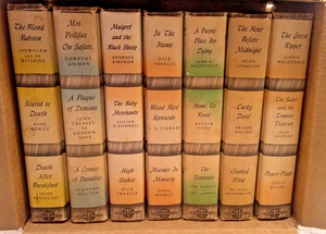 Vtg Detective Book Club Lot Of 7 Books Mystery Novel Collection HC 1970s 3 in 1 - Picture 1 of 18