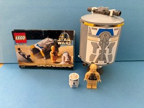 LEGO Star Wars #7106 - Droid Escape - Near Complete - Read Description!