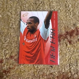 Thierry Henry 2000-2001 Futera Platinum Football Soccer card New Era FX #38 - Imagen 1 de 2