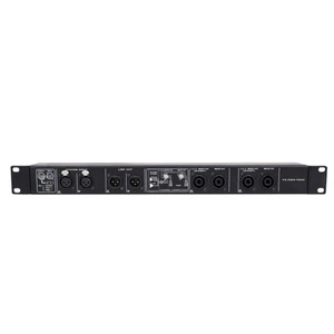 Audio PA Patch Panel, 2-Kanal Endstufe, 1HE Rackblende, XLR, Speaker Twist, 50cm - Bild 1 von 3