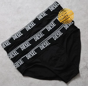 Diesel Men's UMBR ANDRE 3-PACK Briefs - XL - Black - Picture 1 of 12