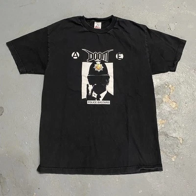 Camisa punk vintage años 00 DOOM corteza grande Foto 1 de 4