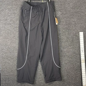 I210 The North Face TNF APEX Windwall Bootcut Pants Lined Womens L Large Black - Picture 1 of 6