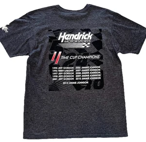 Hendrick Motorsports 11 Time Cup Champions T-Shirt Herren L grau Jeff Gordon - Bild 1 von 8