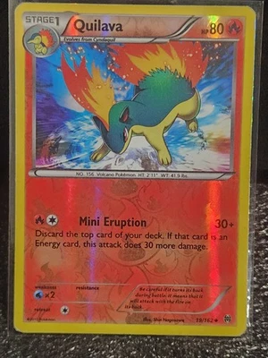 Quilava Reverse Holo Uncommon XY - BREAKthrough 19/162 HP - Image 1 of 2