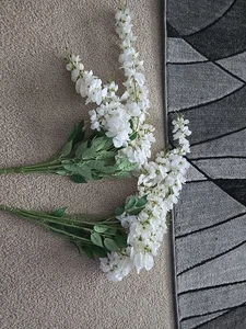 Juego de 2 decoración de flores de seda - Imagen 1 de 1