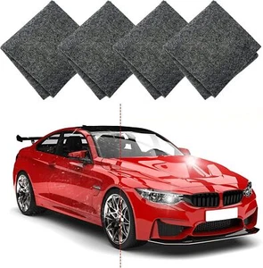 4Pcs Nano Sparkle Cloth Car Magic Scratch Repair Remover Cloth Nano Cloth 2023 - Picture 1 of 12