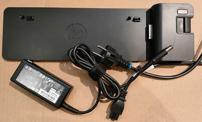 HP EliteBook 840 G5 G6 UltraSlim Port Replicator Dockingstation + 65W Netzteil - Bild 1 von 4
