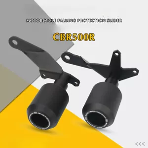 Frame Slider Guard Falling Protection Anti Crash Pad For Honda CBR500R 2017-2022 - Picture 1 of 6