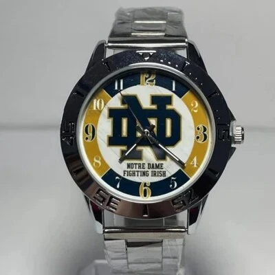 Notre Dame Fighting Irish NCAA Stainless-Steel Watch NEW - Image 1 of 4