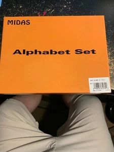 MIDAS SET ALFABETO SCRIPT 3/4 POLLICI 3/4 POLLICI ~ - Foto 1 di 2