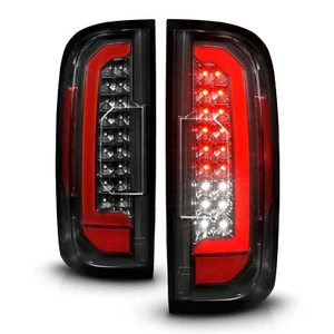 ANZO 311434 Full LED Tail Lights For 15-21 GMC Canyon Black Housing/Clear Lens - Picture 1 of 7