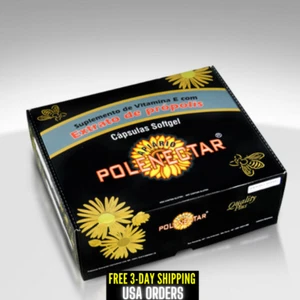 POLENECTAR Propolis Extract & Vitamin Brazilian Green E 16 box x 60 Softgel Caps - Picture 1 of 2