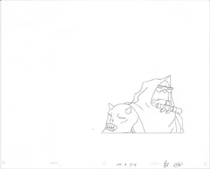 Heavy Metal 2000 F.A.K.K.² Original Production Animation Cel Drawing B3156 - Picture 1 of 1