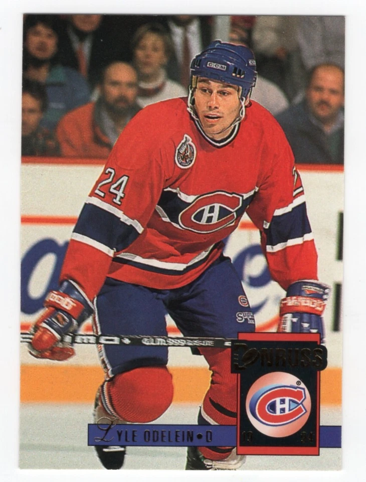 1993-94 Donruss #167 Lyle Odelein, Montreal Canadiens - Image 1 of 2