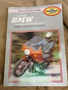 Clymer BMW 500-1000cc Twins 1970-1978 Manual Service Repair Performance c video - Picture 1 of 3