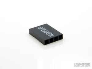 PC 4-pin (SPEAKER) Dupont 2.54 Connector Housing (Front Panel Control) [1pc] - Picture 1 of 2