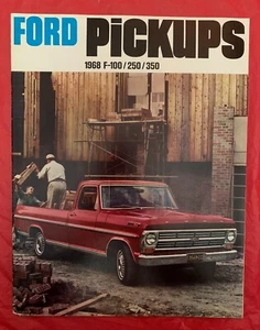 1968 Ford "F-SERIES" - Original Truck Dealer Sales Brochure / Catalog - Picture 1 of 7