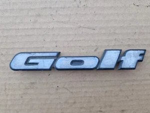 VW GOLF MK2 1988-1992 CE2 LATE TYPE REAR BOOT TAILGATE BADGE GOLF 191853687J - Bild 1 von 3