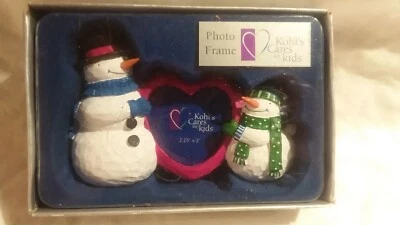 Kohl's Cares for Kids 2.25" x 2" Snowman Frame - Image 1 of 2