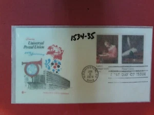 U. S. Stamp FDC # 1534-355 -Univ. Postal Union -Cachets cachet- comb. shipping - Picture 1 of 1