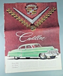 Original 1951 Cadillac Magazine Ad "Finest Heir to a Great Tradition! " - Picture 1 of 1