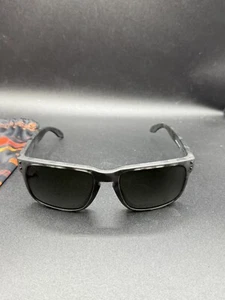 Oakley Fall Out Holbrook Matte Black Tortoise Dark Grey Lenses OO9102-58 - Picture 1 of 10