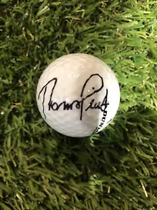 THOMAS PIETERS HAND SIGNED DUNLOP GOLF BALL THE OPEN MASTERS RYDER CUP PGA & COA - Picture 1 of 5