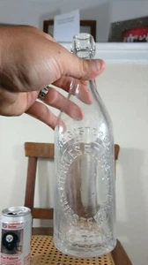 BEAUTIFUL CLEAR CHARLES E TIPPETT BLOB TOP BOTTLE CHESTER NEW JERSEY  - Bild 1 von 11
