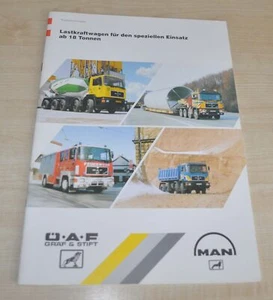 OAF Graf & Stift MAN Truck Brochure Prospekt - Picture 1 of 9