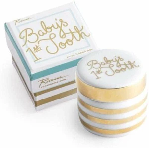 Caja de baratijas de cerámica Baby's First Tooth de Rosanna - Imagen 1 de 1