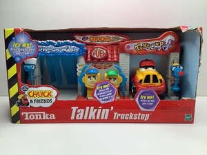 Camiones Tonka 2000 Lil Chuck's Talking Truck Stop Car Wash & Tune-up Shop *Leer* - Imagen 1 de 10