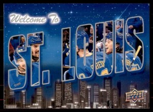 2022-23 UD Series 2 Welcome To #WT-26 St. Louis Blues - St. Louis Blues