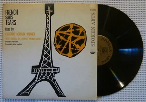 LUCIENNE MERIAUX WIDMER French Sans Tears Orig SPOKEN ARTS Vinyl w/Inserts Rare - Picture 1 of 2