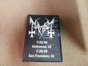 MAYHEM "LIVE DVD #10-" 2 SHOWS ON 1 IMPORT DVD - Bild 1 von 1