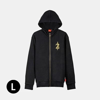 Legend Of Zelda Edición Limitada Sudadera con Capucha Negra Talla L Nintendo Store JAPÓN  - Imagen 1 de 3