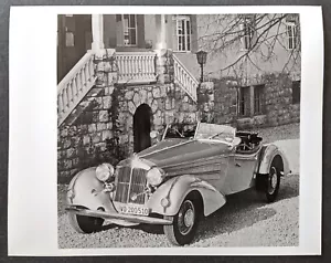 Vintage 1930's Unknown Model (Horch?) Automobile Photo 8 x 10 Concourse - Picture 1 of 3