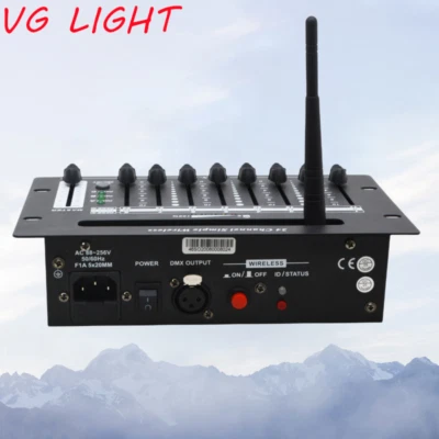 24CH Battery Wireless Console Mini 2.4G Wireless DMX Stage Lighting Controller - Image 1 of 4