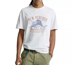 Neu mit Etikett - Polo Ralph Lauren Herren Big & Tall - NEU BEDFORD - FAIRHAVEN TACKLE - T-Shirt - 3XB - Bild 1 von 6