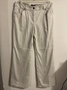 Madison Studio Womens Size 12 Beige Wide Leg Pants! M600 - Picture 1 of 3