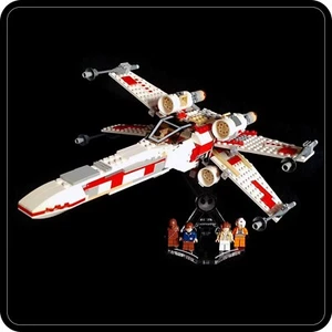 Display stand angled + slots for Lego 6212 and 4502 X-Wing fighter (A1010) - Picture 1 of 12
