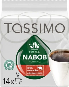 4x Nabob 100% Colombian Coffee Single Serve T-Discs, 110g FRESH - Picture 1 of 1