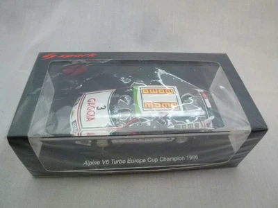 Spark 1:43 Alpine V6 Turbo #3 Massimo Sigala Europa Cup Champion 1986 S7331 - Image 1 of 4