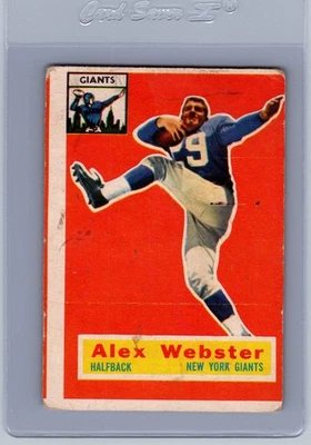1956 Topps #5 Alex Webster - Image 1 of 2