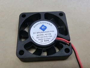 Miniatur Lüfter 40 x 40 X 10 mm Mini Ventilator 12 V / DC Ersatzteil PC Computer - Bild 1 von 2