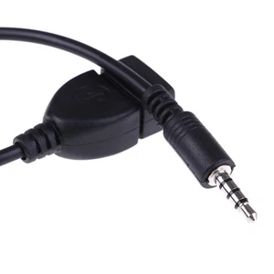 1Pc 3.5mm male audio AUX jack to USB 2.0 type a female converter adapter cabl _j - Picture 1 of 8