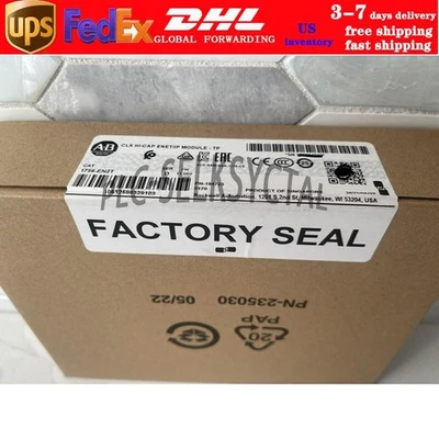 New Factory Sealed Allen Bradley 1756-EN2T ControlLogix EtherNet/IP US Free Tax - Image 1 of 4