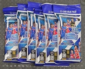 NEU 6x 2023-24 Contenders Basketball NBA FAT Value Cello Packs WEMBANYAMA - Bild 1 von 1