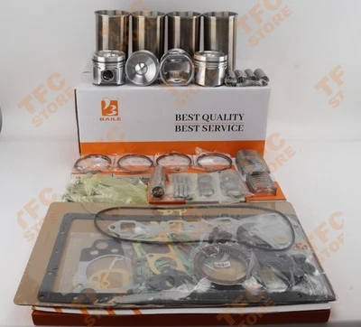 B3.3 B3.3T QSB3.3 Overhaul Rebuild Kit For Cummins CAT Excavator Loader 95mm - Image 1 of 4
